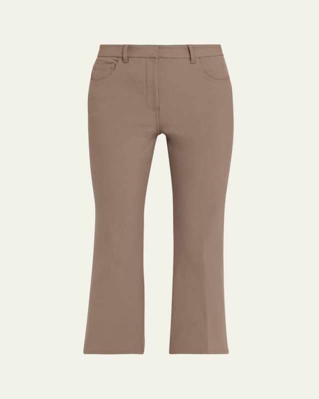 Five-Pocket Kick Flare Pants